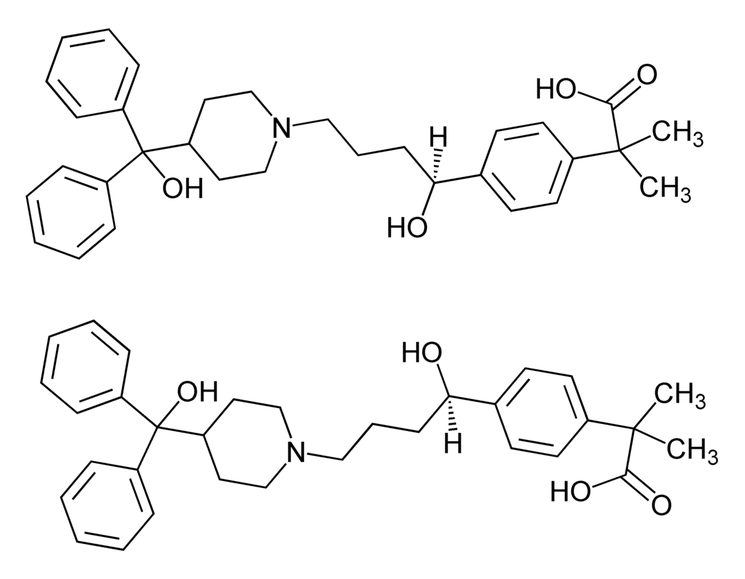 Антигистаминный препарат Фексофенадин