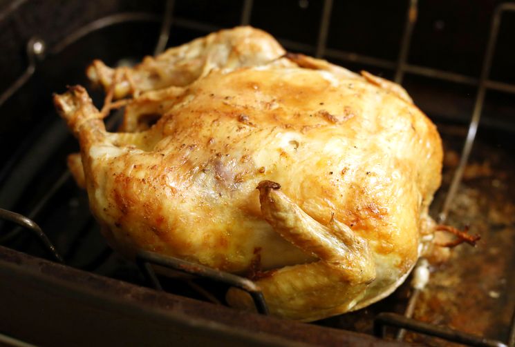 Домашний рецепт курицы в духовке