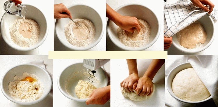 Кака сделать дрожжевое тесто