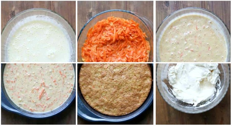 Как приготовить морковный торт с ананасом и кокосовой стружкой