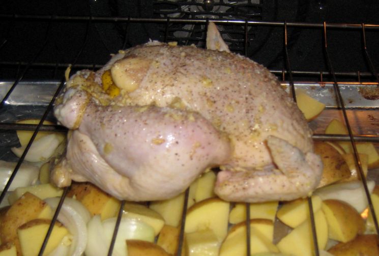 Рецепт курицы в духовке