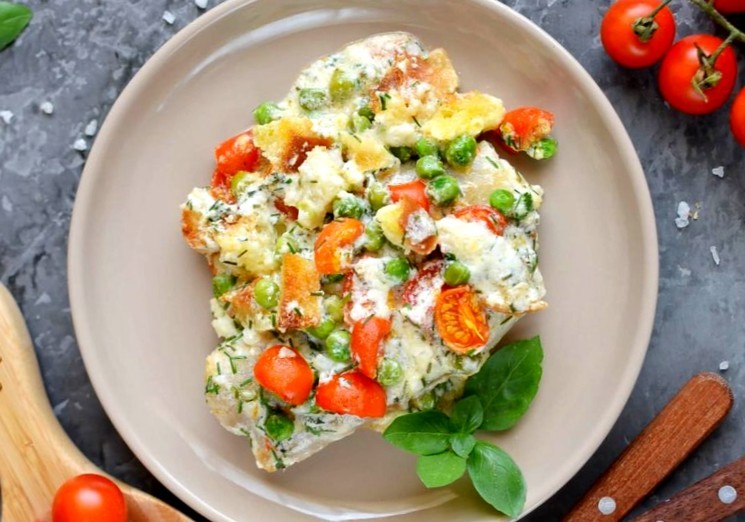 Вкусная рыба в духовке с овощами - пошаговый рецепт с фото
