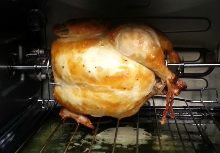 Курица целиком в духовке в рукаве целиком рецепт с фото